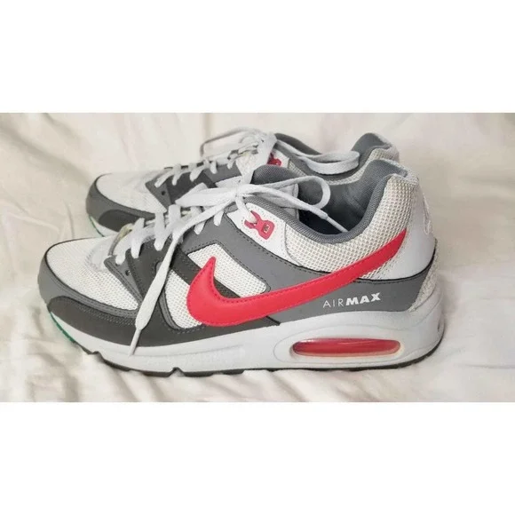 Nike Airmax Air Command Pure platinum Gym Red White Classic Tennis Shoe Size 8.5 - Picture 4 of 10
